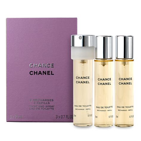 can you refill chanel twist and spray|chanel chance refills boots.